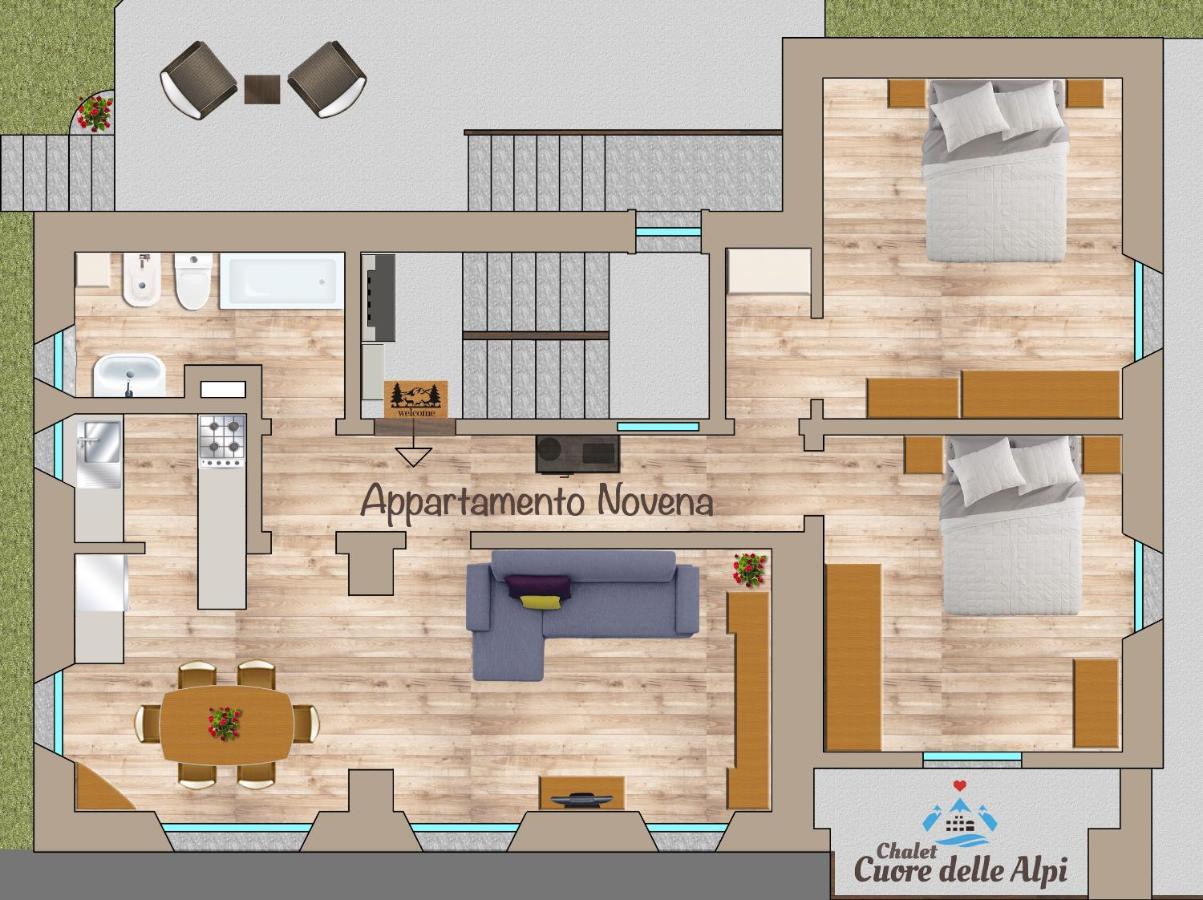 Chalet Cuore Delle Alpi Airolo Ngoại thất bức ảnh